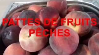 PATES DE FRUITS DE PÊCHES [upl. by Kcinimod]