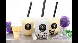 Emma  Kurogoma Bubble Tea With Okinawa Brown Sugar Tapioca From Japan [upl. by Inaja787]