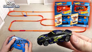 Hot Wheels RC 164 Scale Unboxing Review and Track Test  Nissan GTR R35 and Rodger Dodger [upl. by Ernie]