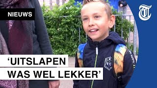 Kijkje in open basisschool Ouders niet welkom [upl. by Albur]