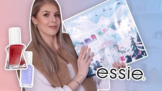 ESSIE ADVENTSKALENDER UNBOXING 2022 💅🏼❄️  Make Me Blush [upl. by Noyart]