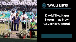 Reverend David Tiva Kapu Sworn in as New Governor General [upl. by Adil]