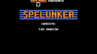 Spelunker  Title and Game Over [upl. by Sihun]