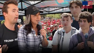 Charlie and Tulsi take on College Kids at U of Arizona [upl. by Navannod]