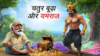 चतुर बूढ़ा और यमराज  KANJOOS SETH AUR YAMRAJ  HINDI KAHANIYA  COMEDY FUNNY STORIES [upl. by Charisse]