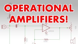 What is an op amp Operational Amplifier tutorial amp super spy microphone circuit [upl. by Glory761]