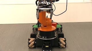 KUKA youBot  Autonomous collecting of cubes [upl. by Jarlathus]