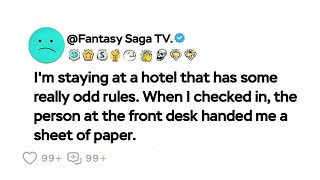 Im Staying at a Hotel That Has Some Really Odd Rules  Reddit Stories [upl. by Fai158]