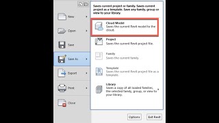 Revit upload Collaborate to ACC [upl. by Griz]