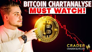 Bitcoin Chartanalyse  MUST WATCH bitcoin news [upl. by Essinger]