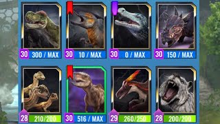 Buffed Rares Deinotherium amp Inostherium First Look Jurassic World Alive beta [upl. by Dhiren76]