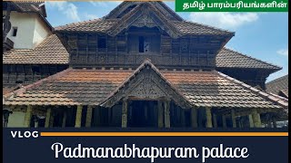 பத்மநாபபுரம் அரண்மனை Padmanabhapuram Palace in Tamil  Padmanabhapuram Palace History  Vlog [upl. by Ezitram]