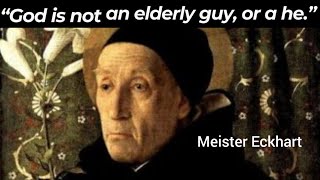 Meister Eckhart  an Eccentric Christian Mystic Philosopher and Theologian [upl. by Hiett]