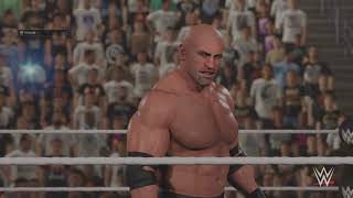 Batista vs Goldberg World Heavyweight Championship [upl. by Aieki]