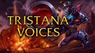 LoL Voices  old Tristana  All 16 languages [upl. by Yttap903]