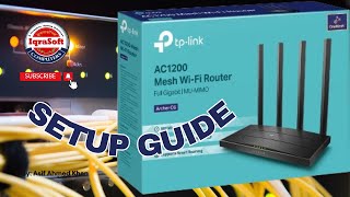 TPLink Archer C6 Router Setup Guide tplink [upl. by Nhguahs]