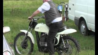 Vintage Dirt Bikes Scottish Classic Scramble Club Kirkness 2012 [upl. by Lamarre]