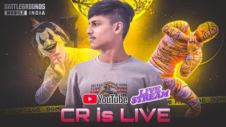 RUSH GAME PLAY CR IS LIVE BGMI LIVE KANNADA BGMI LIVE bgmi shortslive shorts crislive [upl. by Einneg]