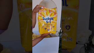 Sunlight 5 in 1 Handwash powder Unboxing 100shorts2024 laundryroutine Sunlightwashingodwer [upl. by Htabmas375]