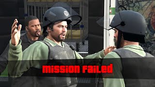 Mission Failed  The Big Score  GTA 5 [upl. by Staten]