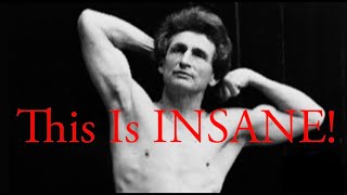 Bernarr Macfadden The Vegetarian Weightlifter Who Started a Bodybuilding Religion [upl. by Ahsekyt]