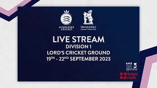 LIVE STREAM  COUNTY CHAMPIONSHIP I MIDDLESEX V WARWICKSHIRE I DAY FOUR [upl. by Evyn]