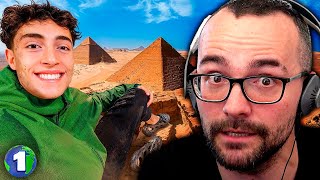 REACCIÓN a la VUELTA al MUNDO de PLEX 🌎 PIRÁMIDES de EGIPTO 🇪🇬 Xokas [upl. by Whitten]