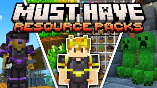 13 Resource Packs To Enhance Vanilla Minecraft That I Cant Live Without [upl. by Anirrok]