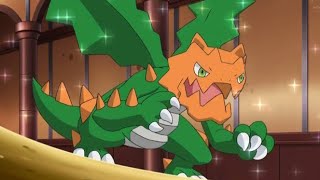 Pokemon Druddigon all Moves Attacks amp Skills [upl. by Enyalb]