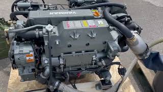 YANMAR 4LHA STP 240HP BalticMotors [upl. by Enelyam]