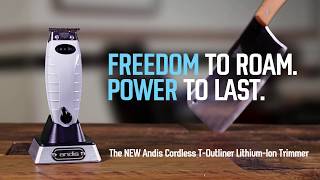 Andis Cordless TOutliner Li  FREEDOM to Roam POWER to Last Part 1 [upl. by Oakman]