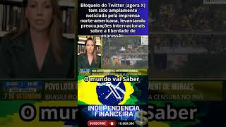 Ana Paula Henkel Preocupações internacionais sobre a liberdade de expressão noticias viralvideo [upl. by Gally]