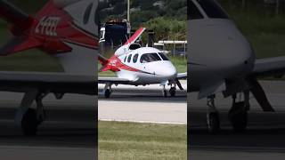 Cirrus SF50 Vision Jet Closeup Takeoff [upl. by Himelman12]