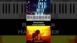 Remember piano hanszimmer shorts [upl. by Rybma612]