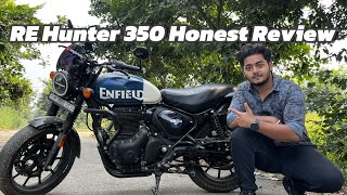 Honest Review Royal Enfield Hunter 350 [upl. by Sitnerp]