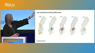 EURO PM2024 PLENARY  Steel and metal powder in the Swedish transition Mrs Annika Roos Jernkontoret [upl. by Enelkcaj]