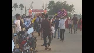 Chanhat Chhath GhaatBank of Punpun river HaspuraSun TempleLottoChokoAdyant viralvideo [upl. by Crista]