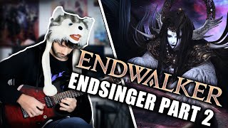 FFXIV Endwalker  Endsinger part 2 on Guitar With Hearts Aligned Ft TBK [upl. by Nihcas]