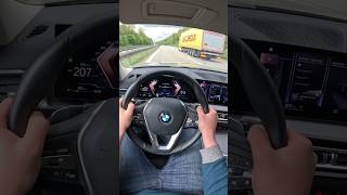 BMW G21 LCI 318i Touring  156PS Top Speed on German Autobahn with Traffic [upl. by Jaala292]