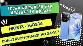 Tecno Camon 20 Pro Android 14 Update [upl. by Yenaj]