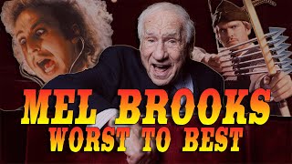 Mel Brooks  Ranked From Worst to Best [upl. by Erdnael278]