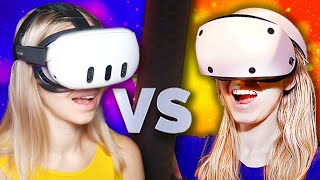 Quest 3 vs PSVR2  Same Price  BIG DIFFERENCE [upl. by Starla54]