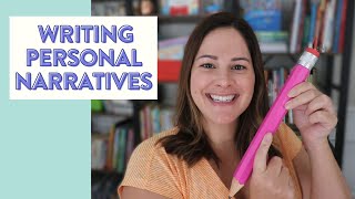 How to teach Personal Narratives to Kindergarten First and Second Grade Students  writing lessons [upl. by Adnorahs]