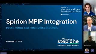 Using Microsoft Purview with Spirion SDM Tech Talk [upl. by Ornstead]