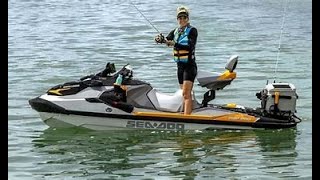 Jet Ski Fishing Boats Models from Yamaha and Sea Doo and the Story Behind the One I quotBoughtquot [upl. by Anileve]