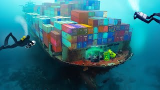 1800 Containers Lost At Sea The Largest Container Ship Disaster Costs  Billions [upl. by Roane]