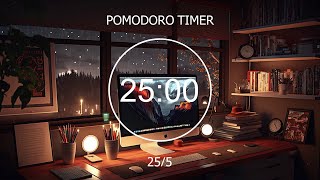 255 Pomodoro Timer ✨ Lofi Keep You Focus  Chill Music to StudyWork  Lofi hip hop  Lofi chill [upl. by Souvaine]