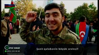 Samuxda Şanlı qələbənin böyük sevinci yaşanır [upl. by Nannaihr390]