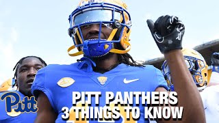 Pitt Panthers Football 3 Things To Know Post Spring [upl. by Iretak]