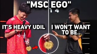 GOJES TAUNT UDIL WILL HIS MSC MEDAL UDIL CLAPS BACK SRG VS HOMEBOYS INTENSE MATCH IN MPL MY S14 [upl. by Akihsay]